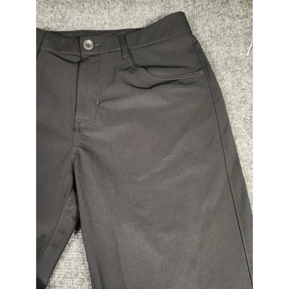 Vuori Meta Pants Mens 30 Charcoal Black V430 Technical Performance Chino 30x32